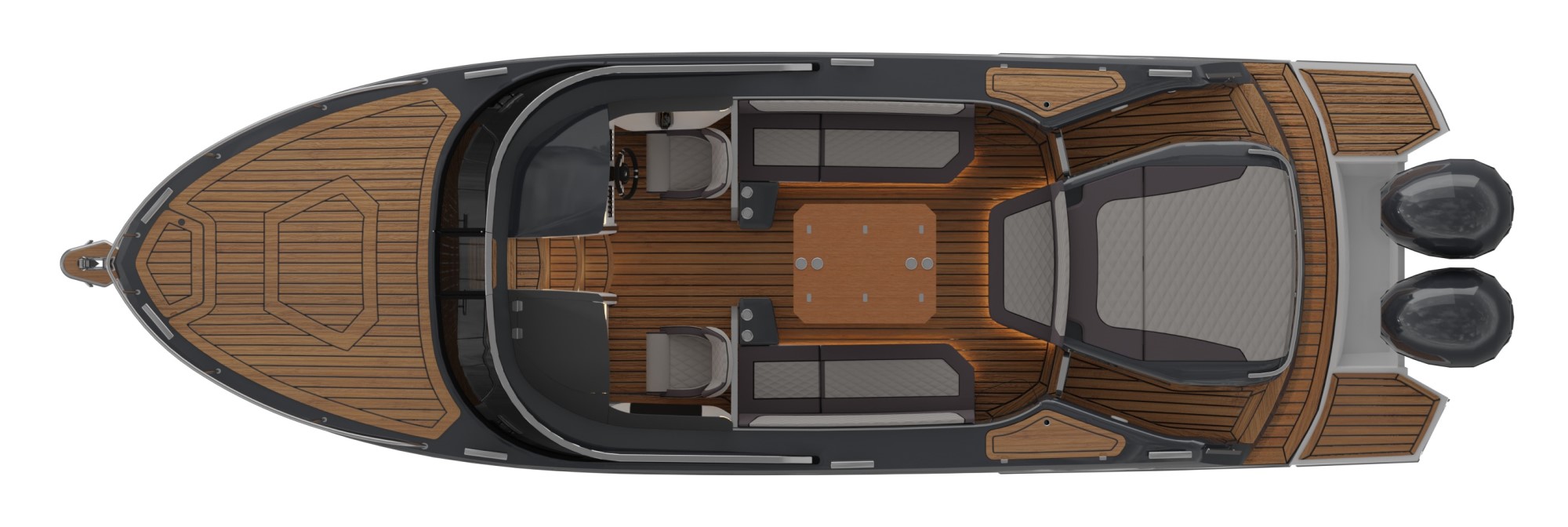 Alfastreet 32 Cabin , deck plans